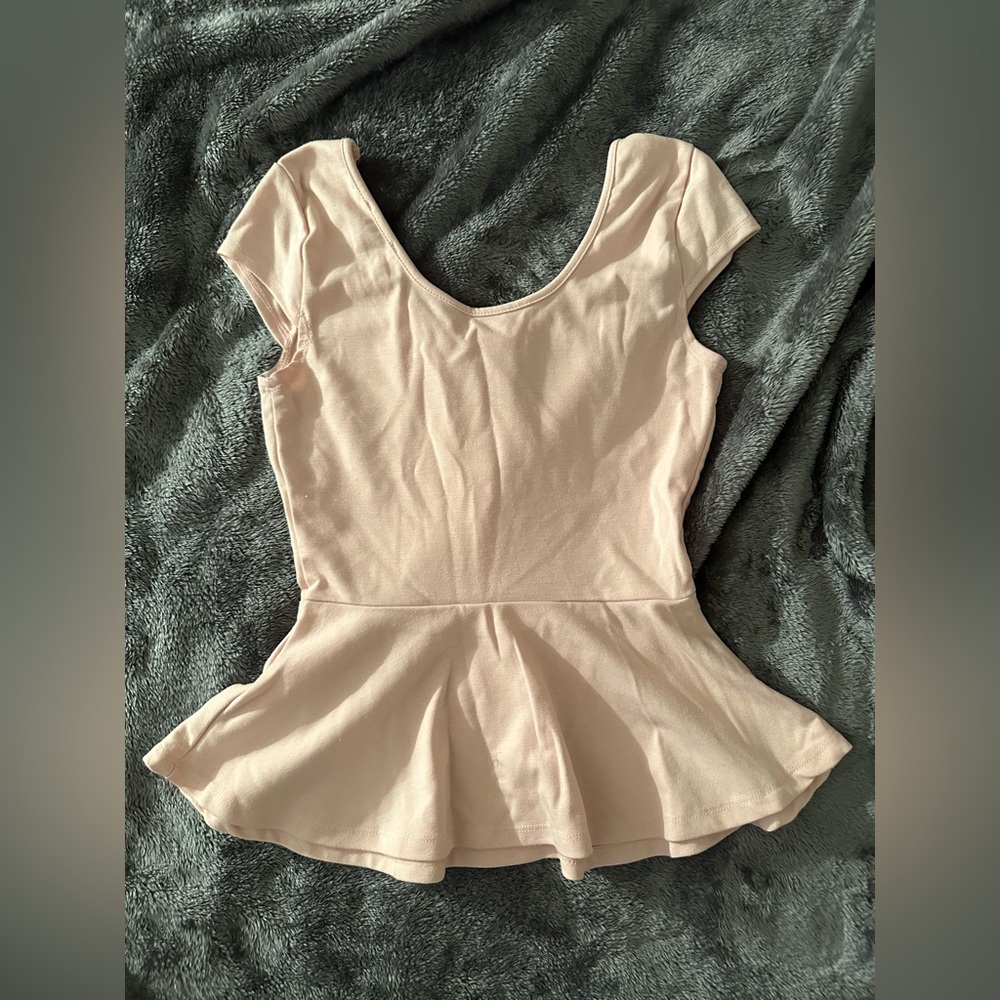 Baby Pink Bow Ruffle Top - Picture 3 of 3
